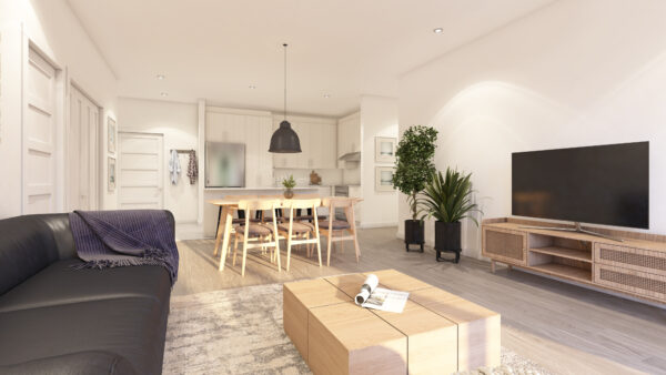 Appartement lumineux de 2 chambres à louer à Laval, avec salon spacieux, cuisine moderne et espace de vie confortable, idéal pour famille ou professionnels.