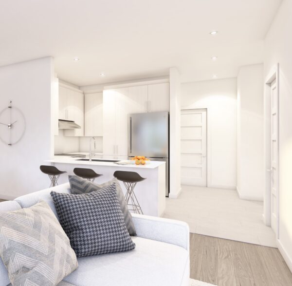 Appartement moderne à louer à Laval, parfait pour étudiants ou jeunes professionnels, avec cuisine équipée, espace lumineux et proximité des commodités.